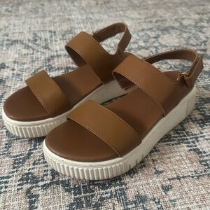 Brown Platform Sandals